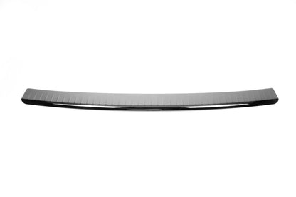 Rear bumper protector with lip (Omsa, stainless steel) for Volkswagen T5 Multivan 2003-2010 - image 3