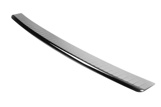 Rear spoiler with a bend (Omsa, stainless) for Volkswagen T5 Caravelle 2004-2010 - image 2