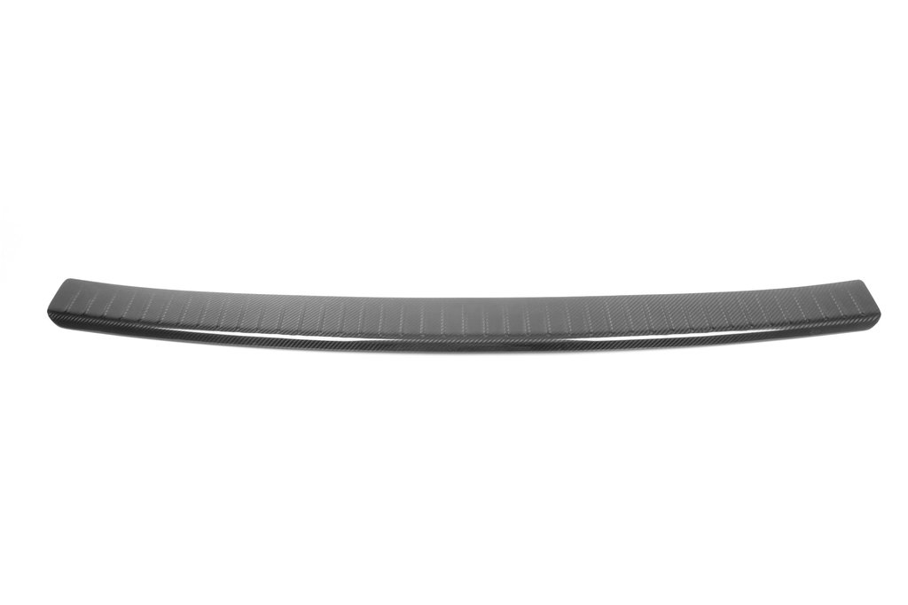 Rear bumper protector with lip (Carbon) for Volkswagen T5 2010-2015 - image 3