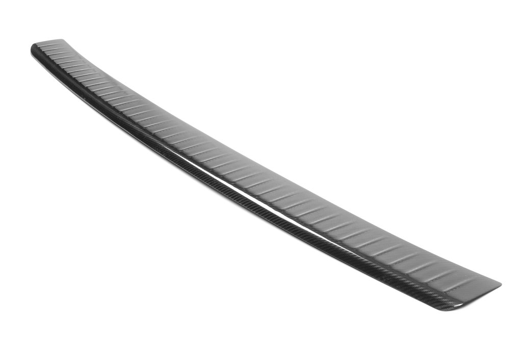 Rear bumper protector with lip (Carbon) for Volkswagen T5 2010-2015 - image 4