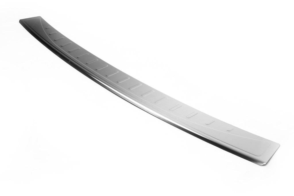 Pad on the rear bumper Omsa Mat (1 door, stainless steel) for Volkswagen T6 - Reelken Auto
