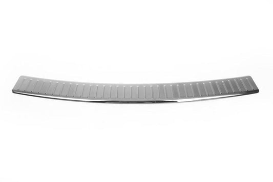 Rear bumper pad OmsaLine Gloss (stainless) for Volkswagen Touran 2010-2015 - Reelken Auto
