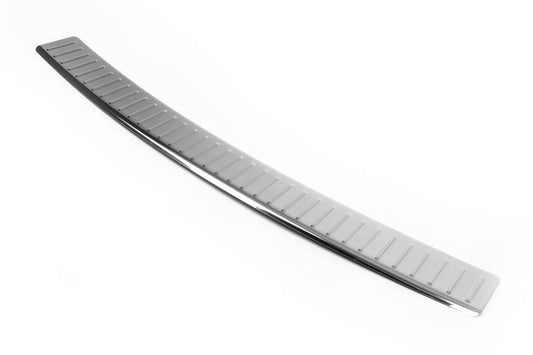 Rear bumper pad OmsaLine Gloss (stainless) for Volkswagen Touran 2010-2015 - Reelken Auto