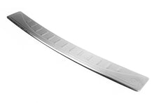 Rear bumper protector OmsaLine MAT (Sedan, stainless steel) for Seat Ibiza 2017- - image 1