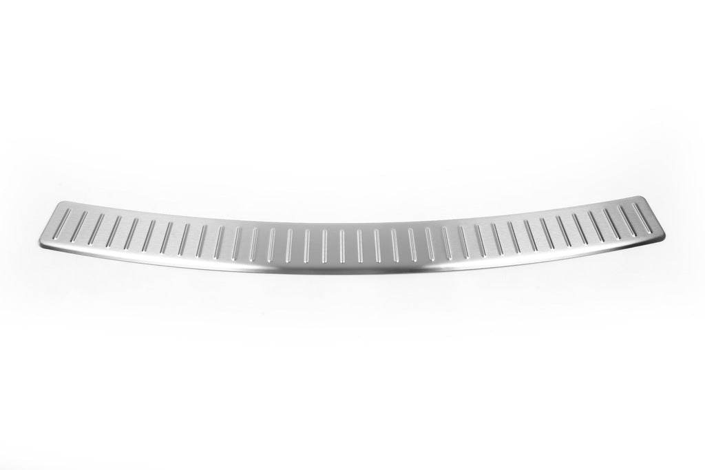Rear bumper pad OmsaLine Mat (stainless) for Volkswagen Touran 2010-2015 - Reelken Auto
