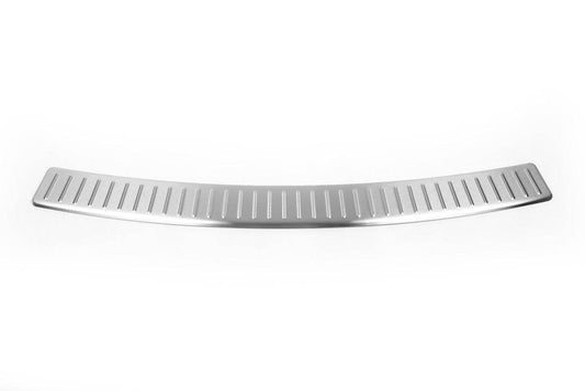 Rear bumper pad OmsaLine Mat (stainless) for Volkswagen Touran 2010-2015 - Reelken Auto