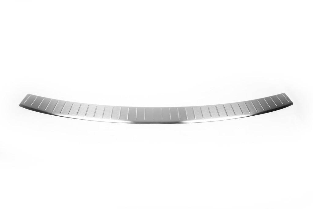 Pads on the rear bumper OmsaLine (stainless steel) for Volkswagen Caddy 2015-2020 - Reelken Auto