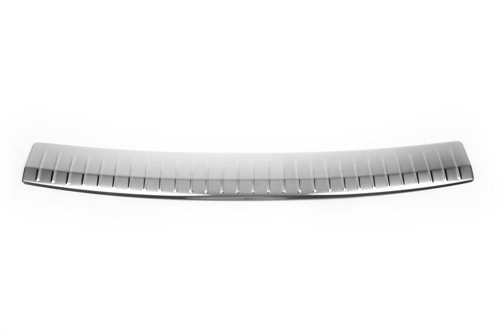 Rear bumper pad OmsaLine Gloss (SW, stainless steel) for Volkswagen Passat B7 2012-2015 - Reelken Auto
