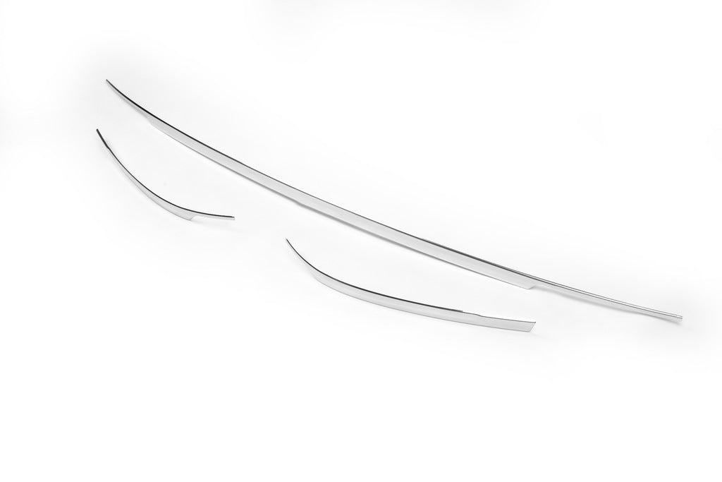 Stainless Steel Rear Bumper End Trim 2016-2020 (3 pcs) for Volkswagen Tiguan 2016-2023 - image 3