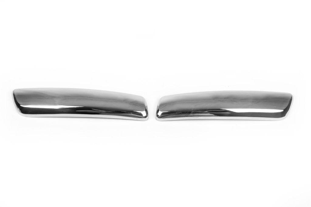 Pad on the rear bumper corners (stainless steel) for Renault Clio III 2005-2012 - Reelken Auto