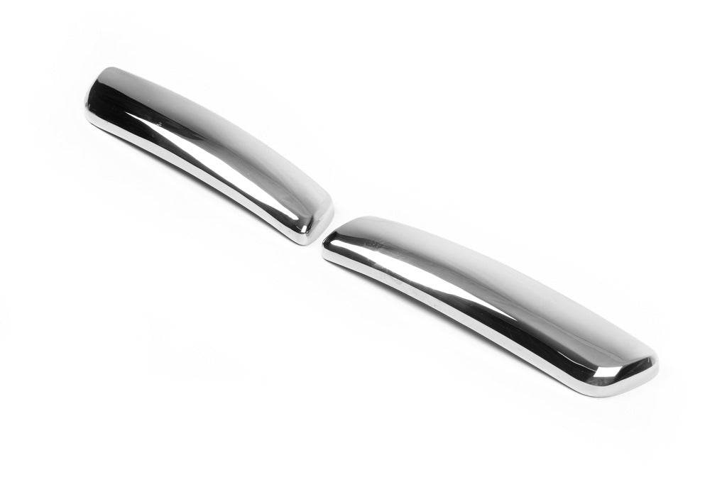 Pad on the rear bumper corners (stainless steel) for Renault Clio III 2005-2012 - Reelken Auto