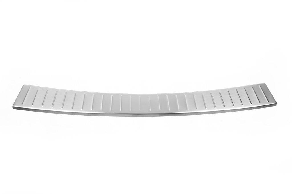 Overlay for rear bumper OmsaLine (HB, stainless steel) for Toyota Auris 2012-2018 - Reelken Auto