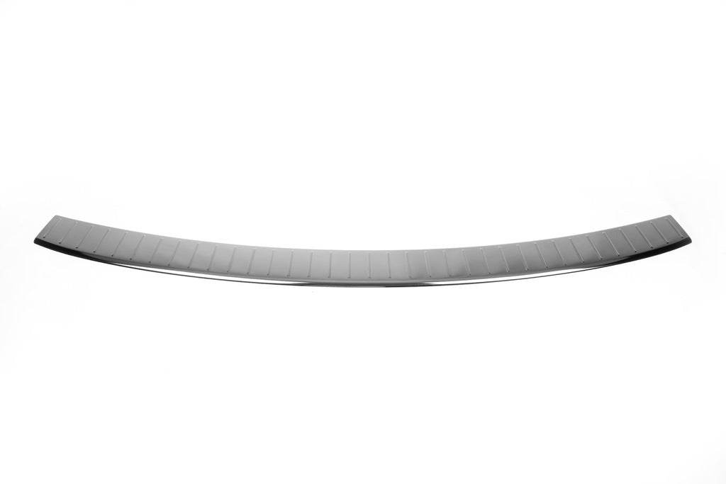 Covers on the rear bumper Black chrome (stainless steel) for Volkswagen Caddy 2015-2020 - Reelken Auto