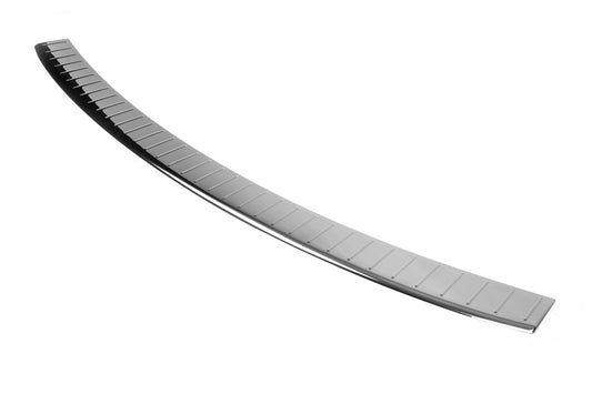 Rear Bumper Protector Black Chrome (Stainless Steel) for Volkswagen Caddy 2015-2020 - image 1