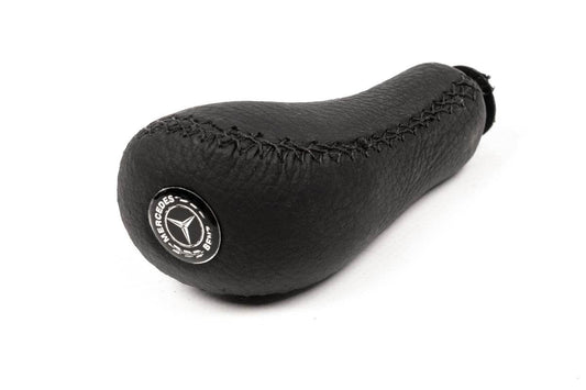 Gear shift knob V1 (leather) for Mercedes E-class W124 1984-1997 - Reelken Auto