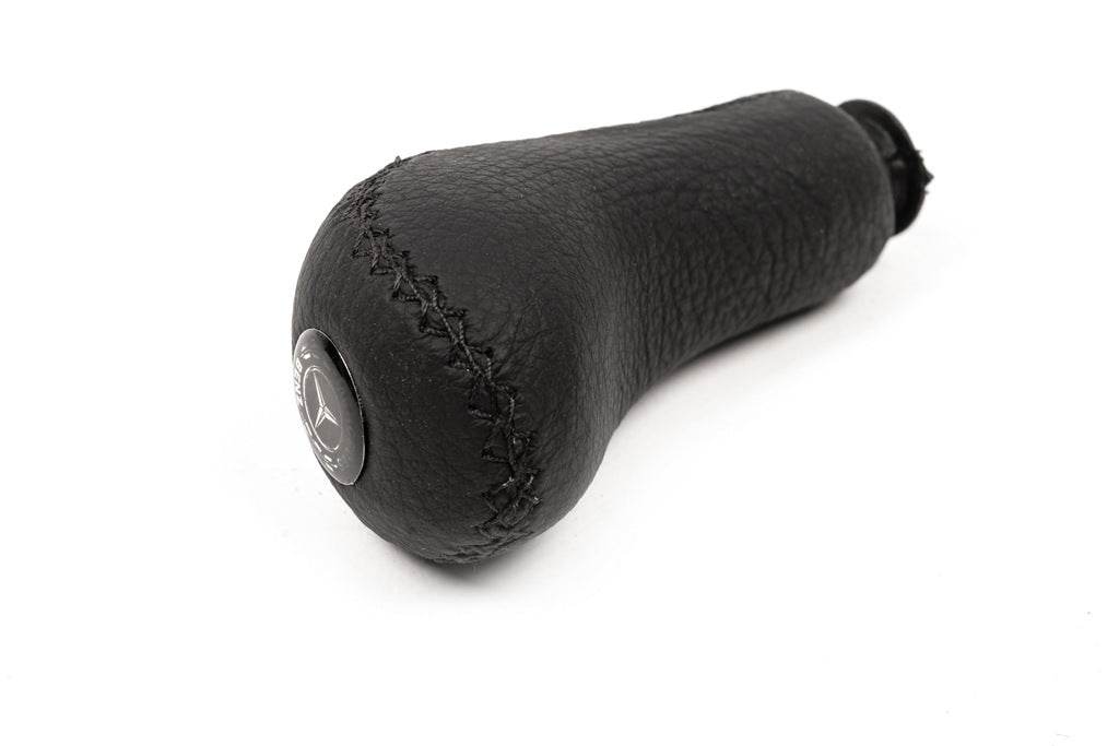 Gear shift knob V1 (leather) for Mercedes E-class W124 1984-1997 - Reelken Auto