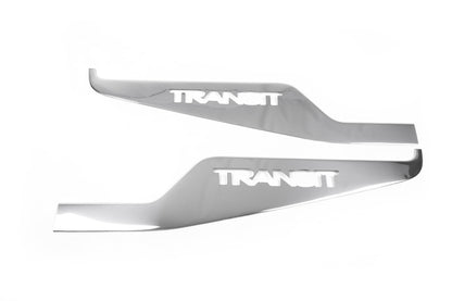 Window Trim Carmos (2 pcs, Stainless Steel) for Ford Transit 2000-2014 - image 2