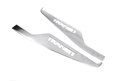 Window Trim Carmos (2 pcs, Stainless Steel) for Ford Transit 2000-2014 - image 4