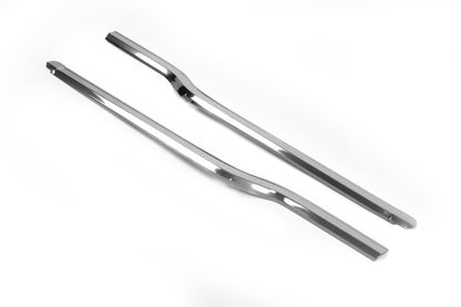 Exterior window trim (2 pcs, stainless steel) for Ford Connect 2002-2006 - image 4