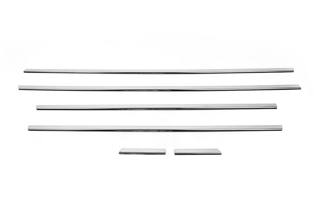 Bottom edging of glass (6 PCs, stainless.) for Citroen C-5 2008-2017 - image 3