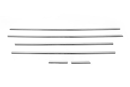 Bottom edging of glass (6 PCs, stainless.) for Citroen C-5 2008-2017 - image 3
