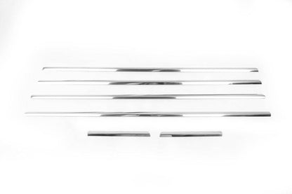 Bottom edging of glass (stainless) for Citroen C-5 2001-2008 - Reelken Auto