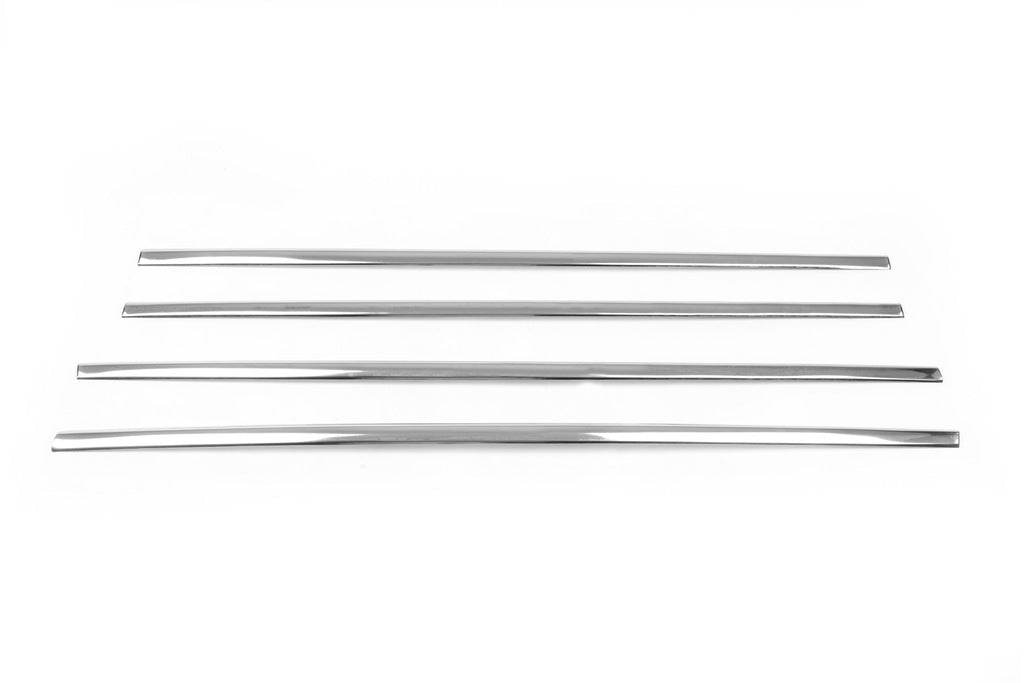 Bottom edging of glass (stainless) for Jeep Compass 2006-2016 - Reelken Auto