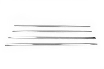 Bottom edging of glass (stainless) for Jeep Compass 2006-2016 - Reelken Auto