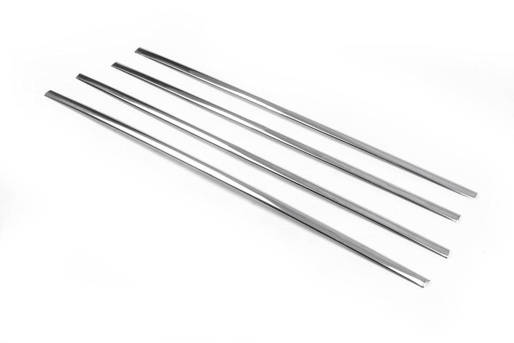 Bottom edging of glass (stainless) for Jeep Compass 2006-2016 - Reelken Auto