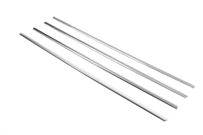 Window edging (4 pieces, stainless steel) for Mazda 3 2003-2009 - image 2