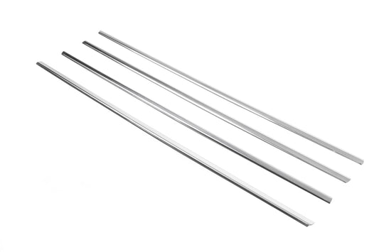 Window edging (4 pieces, stainless steel) for Mazda 3 2003-2009 - image 2