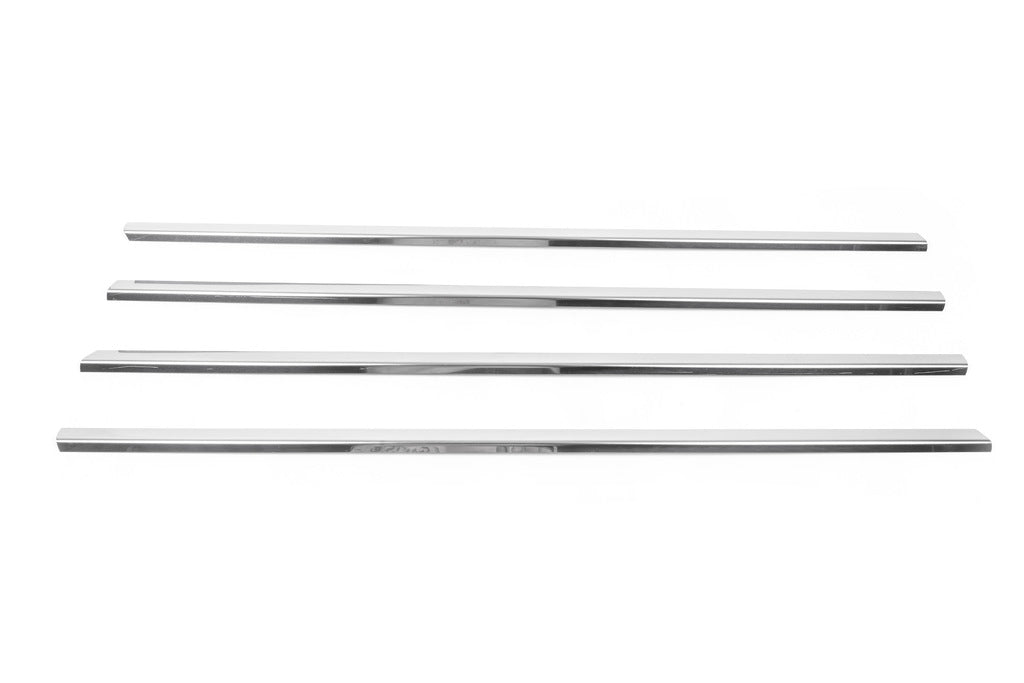 The lower moldings, glass (stainless) for Chevrolet Aveo T300 2011-2020 - image 3