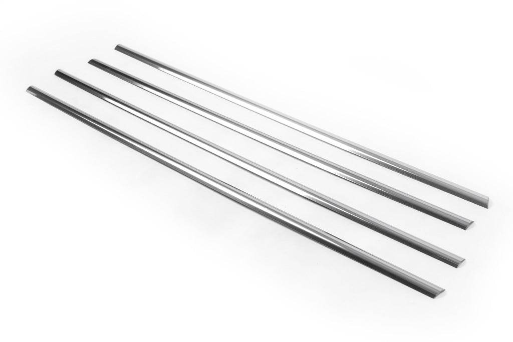 Glass edging (4 pieces, stainless steel) for Hyundai Tucson JM 2004↗ - Reelken Auto