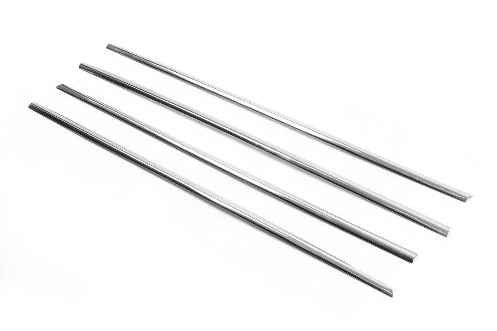 Glass molding (4 pieces, stainless steel) for Honda HR-V 1998-2006 - Reelken Auto