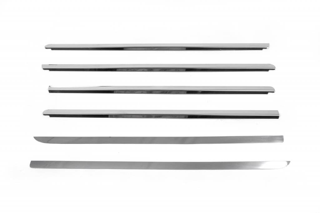 Smoked glass (stainless) for Dodge Nitro 2007↗ - Reelken Auto