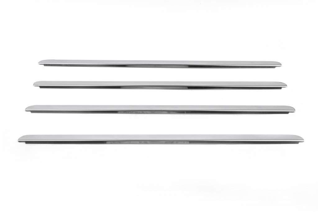 Exterior window trim stainless steel (4 pcs) for Lada Largus 2012- - image 2