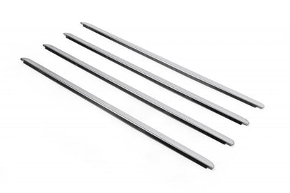 Exterior window trim stainless steel (4 pcs) for Lada Largus 2012- - image 7