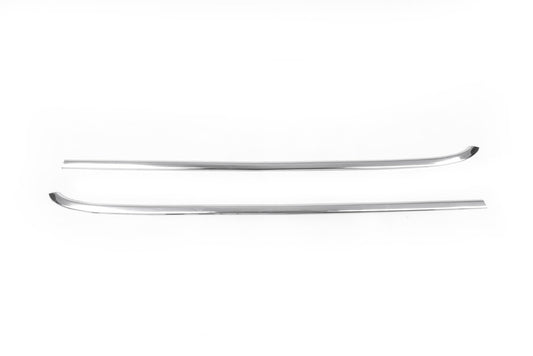 Outside border windows (2 pcs, stainless steel.) for Citroen Nemo - image 2