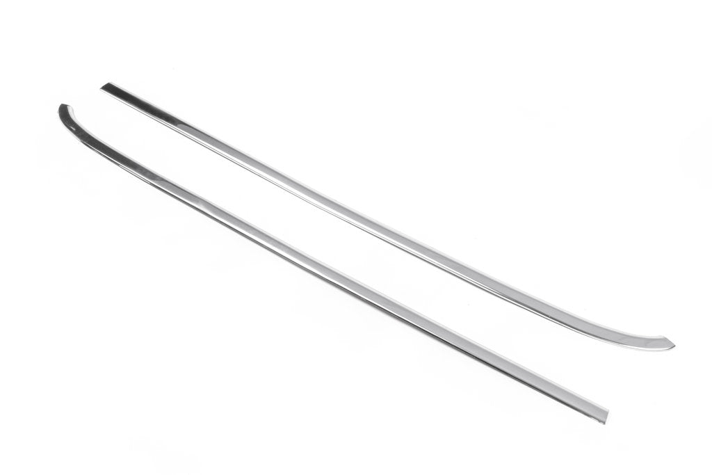 Outside border windows (2 pcs, stainless steel.) for Citroen Nemo - image 3