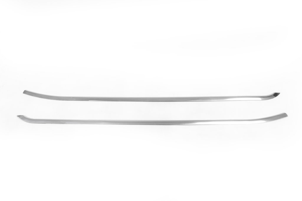 Glass edging (stainless) for Opel Combo 2012-2018 - image 2