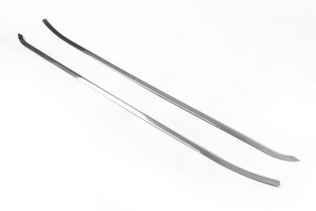Glass edging (stainless) for Opel Combo 2012-2018 - image 3