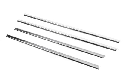 Outside border windows (4 pcs, stainless steel.) for Ford Fusion 2002-2009 - image 3