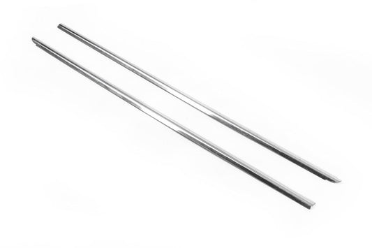 Outlining windows (2 pcs, stainless steel.) for Hyundai H200, H1, Starex 1998-2007 - Reelken Auto