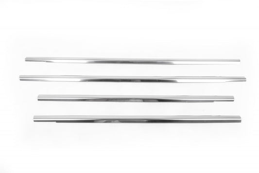 The outer edging of the glass (4 pieces, stainless steel) for Ford Focus II 2005-2008 - image 2