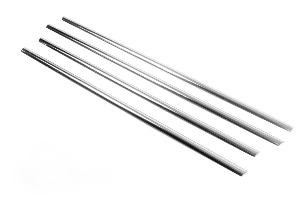 The outer edging of the glass (4 pieces, stainless steel) for Opel Vectra C 2002-2008 - image 3