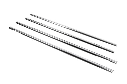 Window Trim Stainless Steel (4 pcs) for Opel Vectra B 1995-2002 - image 2