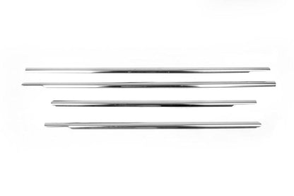 Outlining windows (4 pcs, stainless steel) for Nissan Note 2004-2012 - Reelken Auto