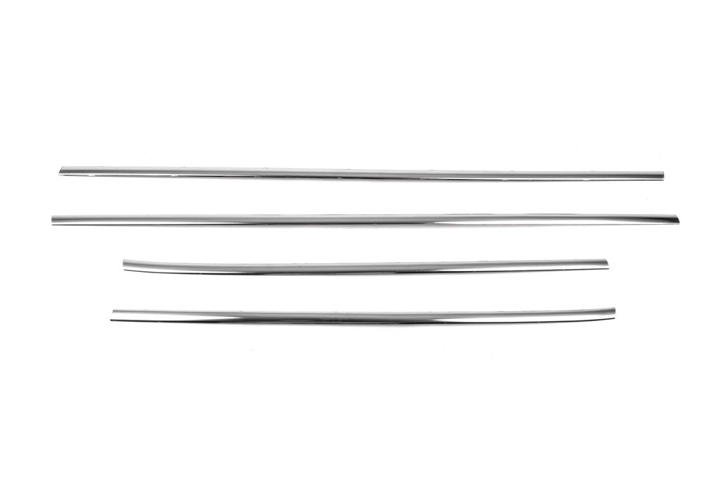 The edging of the glass (4 pieces, stainless steel) for Nissan Juke 2010-2019 - image 6