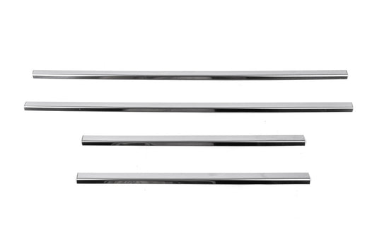 Edging of glass (4 pieces, stainless steel.) for Nissan Pathfinder R51 2005-2014 - image 2