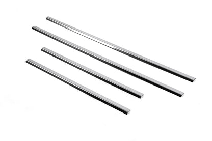 Edging of glass (4 pieces, stainless steel.) for Nissan Pathfinder R51 2005-2014 - image 3